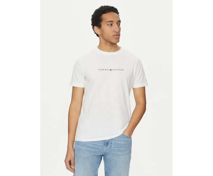 obrazek 1 Tommy Hilfiger T-Shirt UM0UM03525 Biały Regular Fit