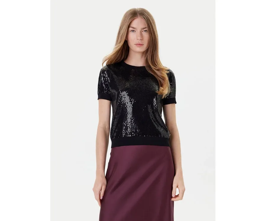 obrazek 1 Guess Sweter W5YR21 Z3E70 Czarny Regular Fit