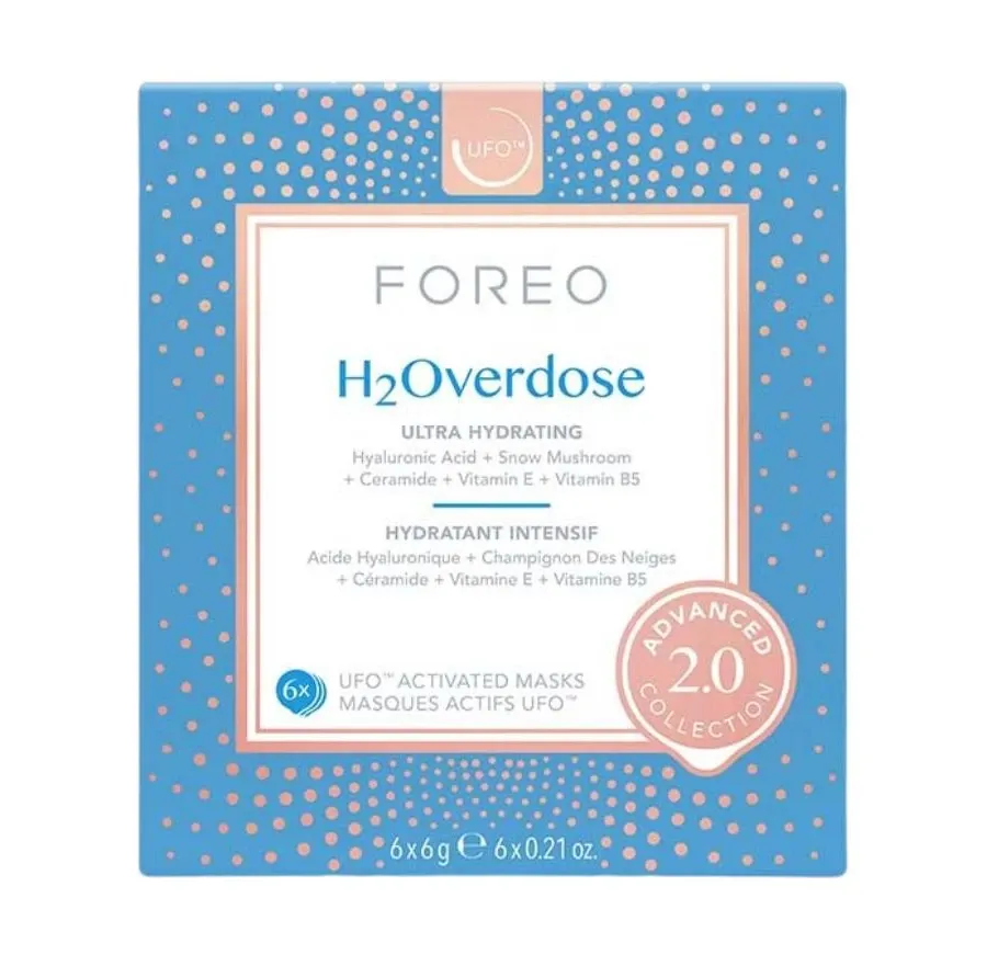 obrazek 1 Foreo Ufo H2Overdose 2.0 Nawilżająca maska do twarzy
