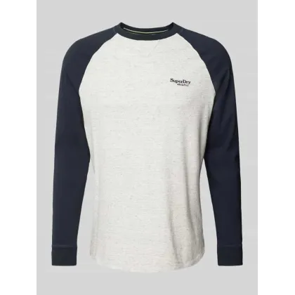 Zdjęcie Bluzka z długim rękawem z wyhaftowanym logo