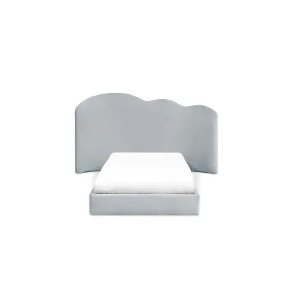 Picture Luxurious gray cloud-shaped bed