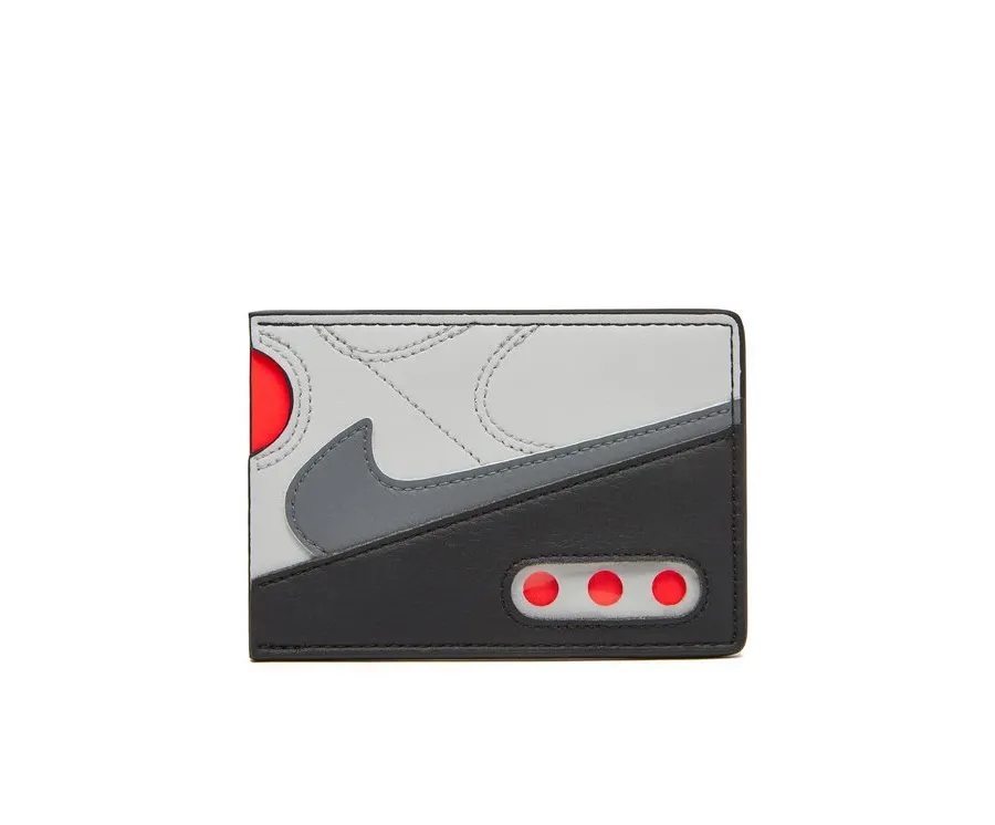 obrazek 1 Nike Etui na karty kredytowe Air Max 90 Card Wallet NI-N.100.9740 Szary