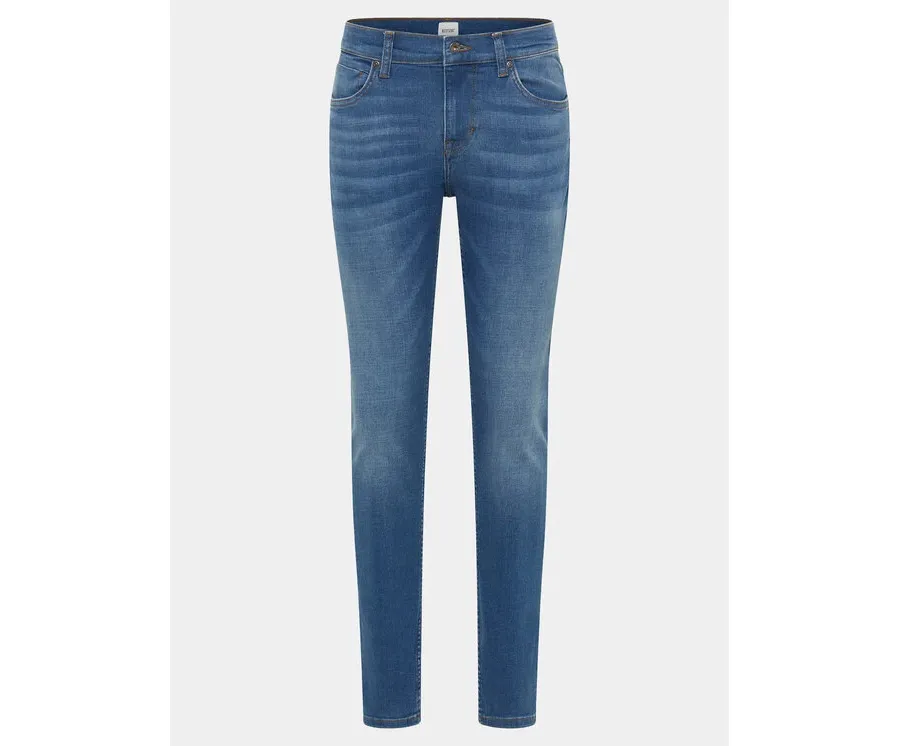 obrazek 1 Mustang Jeansy Atlanta 1014854 Granatowy Super Skinny Fit