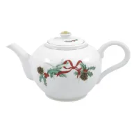 Zdjęcie Porcelanowy dzbanek świąteczny do herbaty 1,33 l