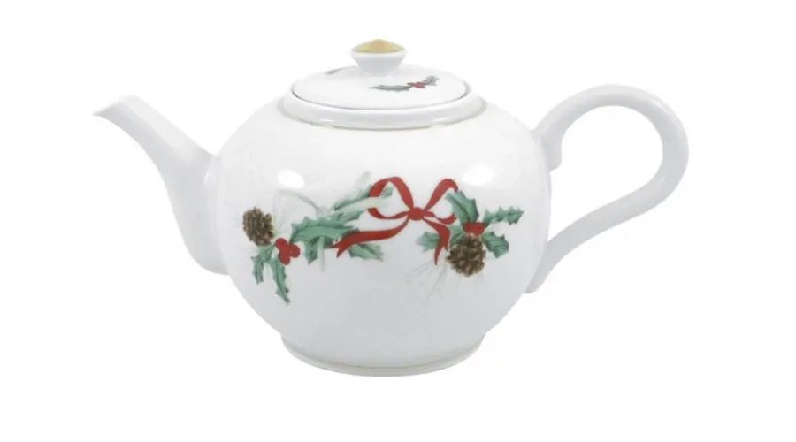 obrazek 1 Porcelanowy dzbanek świąteczny do herbaty 1,33 l