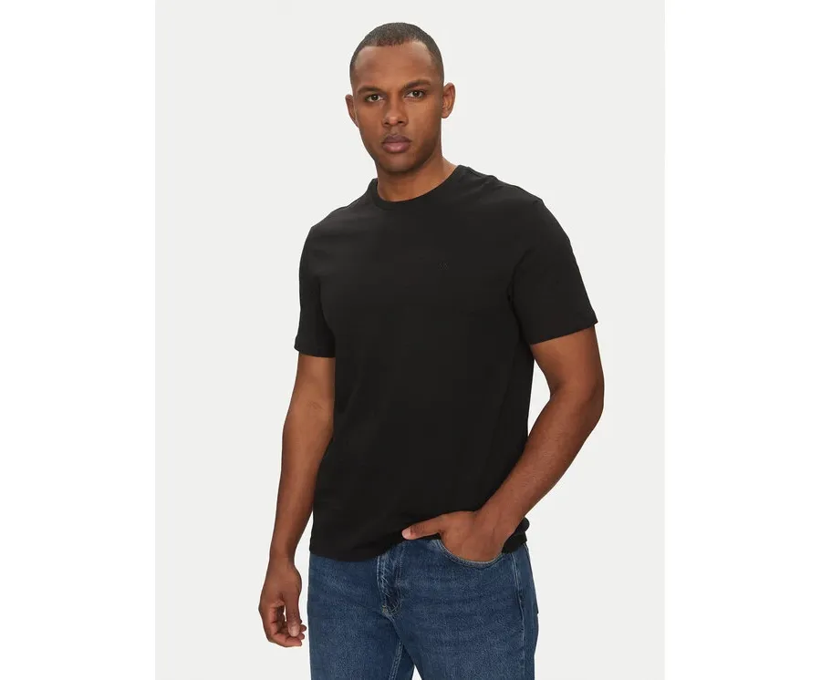 obrazek 1 Calvin Klein Jeans T-Shirt LV040HM265 Czarny Regular Fit