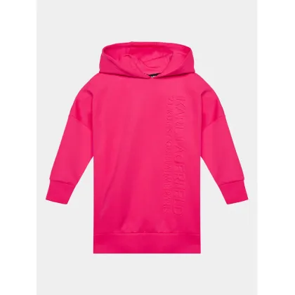 Zdjęcie Karl Lagerfeld Kids Sukienka dzianinowa Z12247 D Różowy Regular Fit