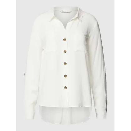 Zdjęcie Bluzka z wiskozy z przedłużonym tyłem model ‘YASMIN’