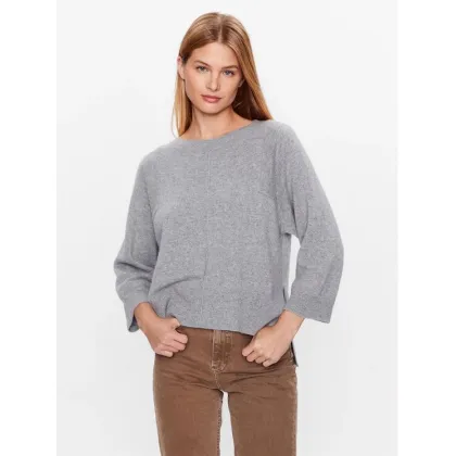 Zdjęcie Weekend Max Mara Sweter Alce 23536601 Szary Regular Fit