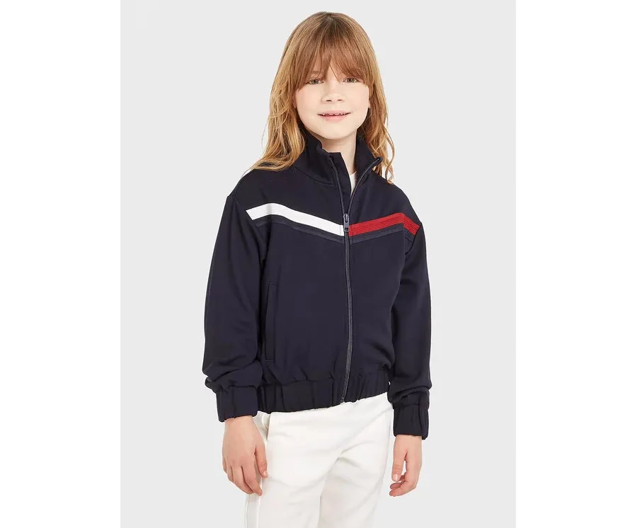 obrazek 1 Tommy Hilfiger Bluza Global Stripe KG0KG07374 D Granatowy Regular Fit
