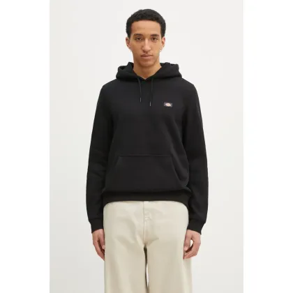 Zdjęcie Dickies Bluza męska kolor czarny z kapturem gładka DK0A4XCDBLK-BLACK