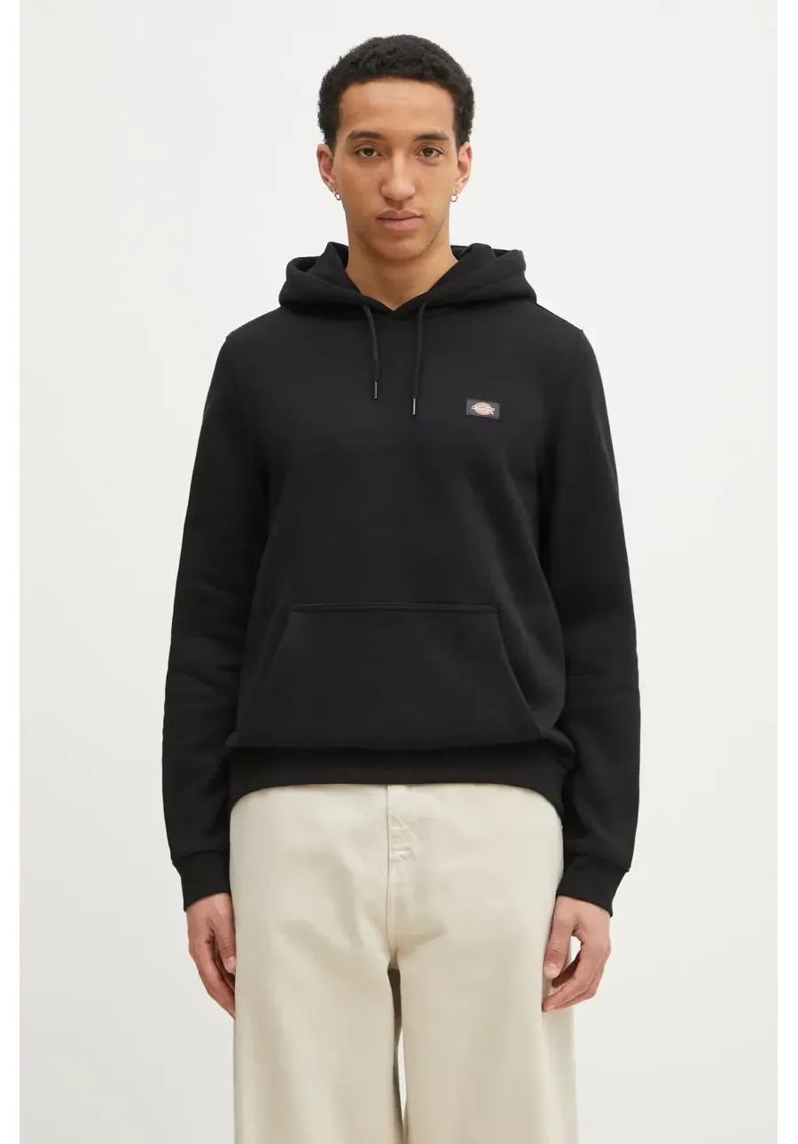 obrazek 1 Dickies Bluza męska kolor czarny z kapturem gładka DK0A4XCDBLK-BLACK