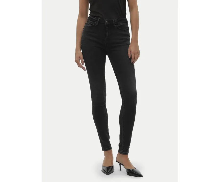 obrazek 1 Vero Moda Jeansy Flash 10298722 Czarny Skinny Fit