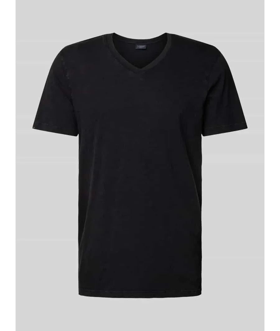 obrazek 1 T-shirt z dekoltem w serek