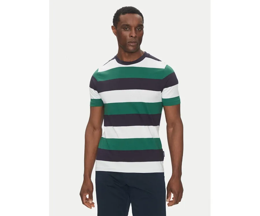 obrazek 1 Hechter Paris T-Shirt 75016 151926 Kolorowy Regular Fit