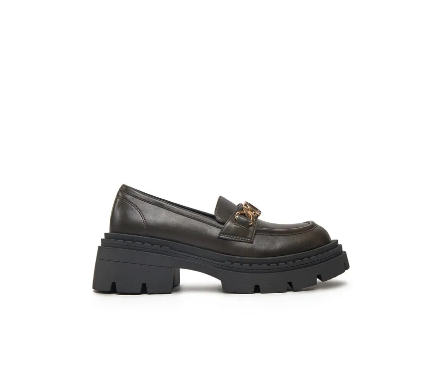 obrazek 1 TWINSET Loafersy 242TGT114 Brązowy