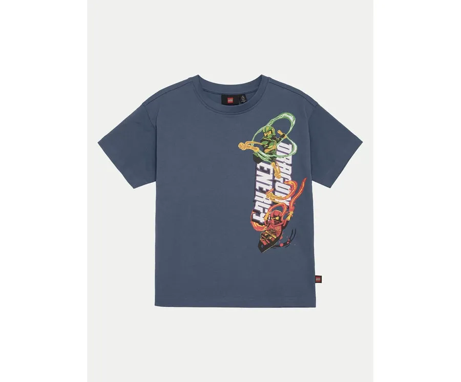 obrazek 1 LEGO T-Shirt Ninjago 12011428 Granatowy Regular Fit