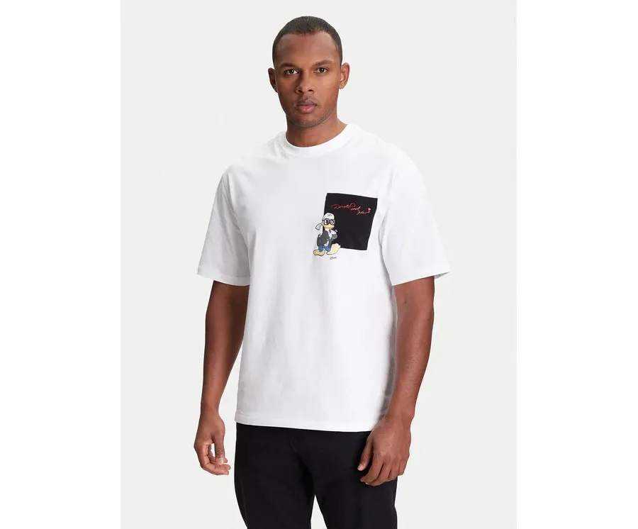 obrazek 1 KARL LAGERFELD T-Shirt 755097 553270 Biały Regular Fit