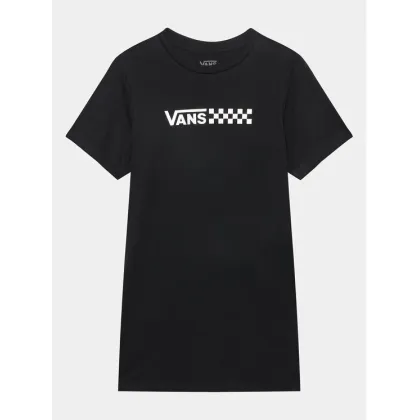 Zdjęcie Vans Sukienka codzienna Chalkboard Relaxed Tee Dress VN000AEJ Czarny Relaxed Fit