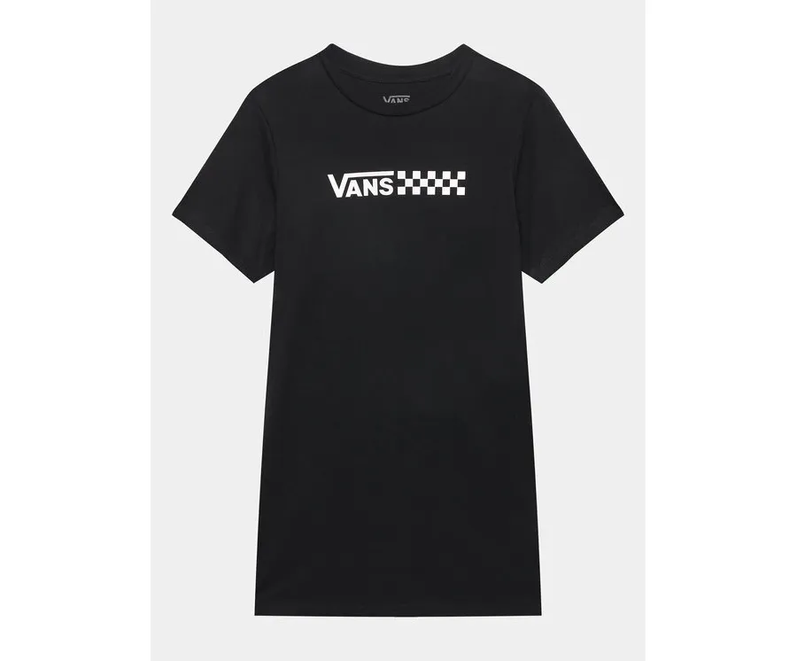 obrazek 1 Vans Sukienka codzienna Chalkboard Relaxed Tee Dress VN000AEJ Czarny Relaxed Fit