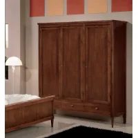 Picture Folding wardrobe with 3 doors and 2 drawers from Italy - Fratelli Mirandola