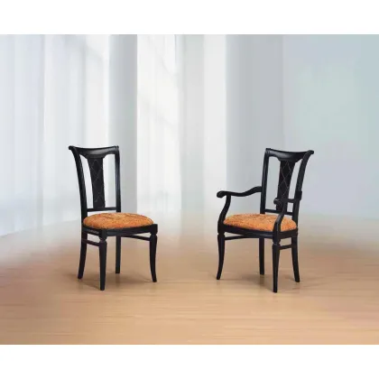 Zdjęcie Prestiżowy fotel w stylu antycznym do salonu - Morello Gianpaolo