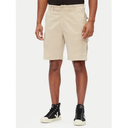 Zdjęcie Pepe Jeans Szorty materiałowe Seasonal PM801179 Beżowy Regular Fit