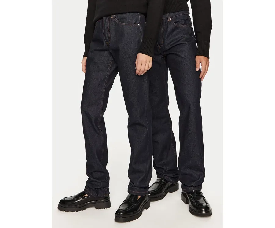 obrazek 1 AMI PARIS Jeansy HTR001.DE0011 Granatowy Regular Fit