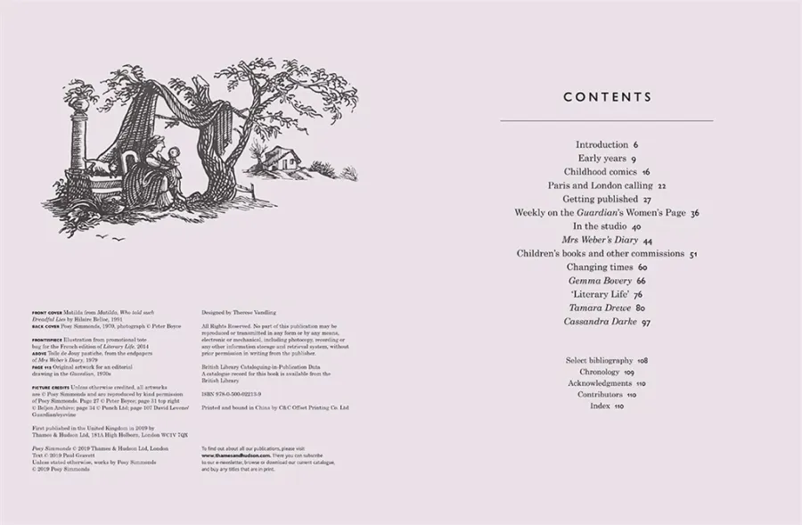 obrazek 2 Książka Posy Simmonds (The Illustrators) - Thames & Hudson