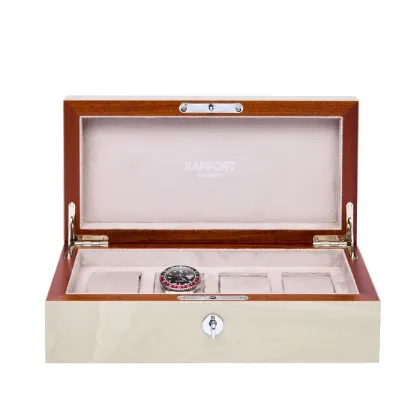 Zdjęcie Szare pudełko na 4 zegarki