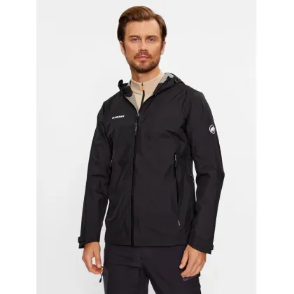 Zdjęcie Mammut Kurtka przejściowa Convey Tour HS Hooded Jacket 1010-27841-0001-113 Czarny Regular Fit