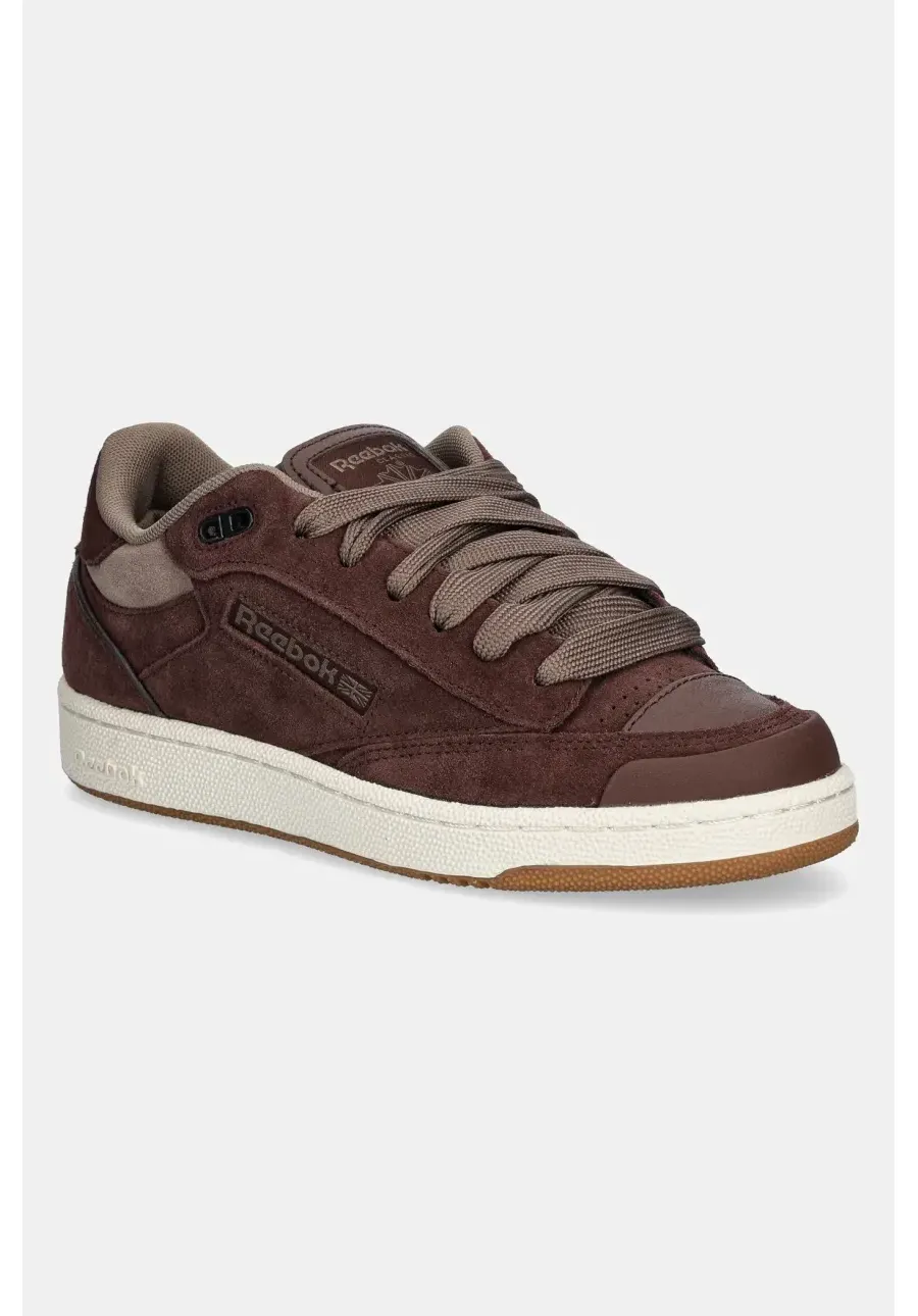 obrazek 1 Reebok Classic sneakersy zamszowe Club C Bulc kolor brązowy 100211204