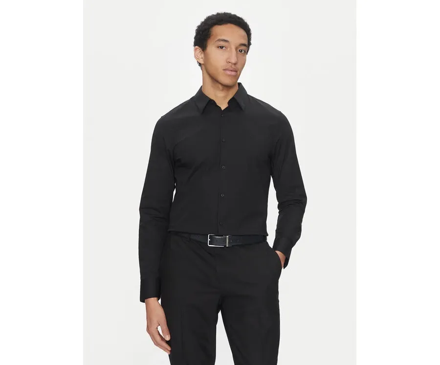 obrazek 1 Calvin Klein Koszula LV04LB145G Czarny Slim Fit