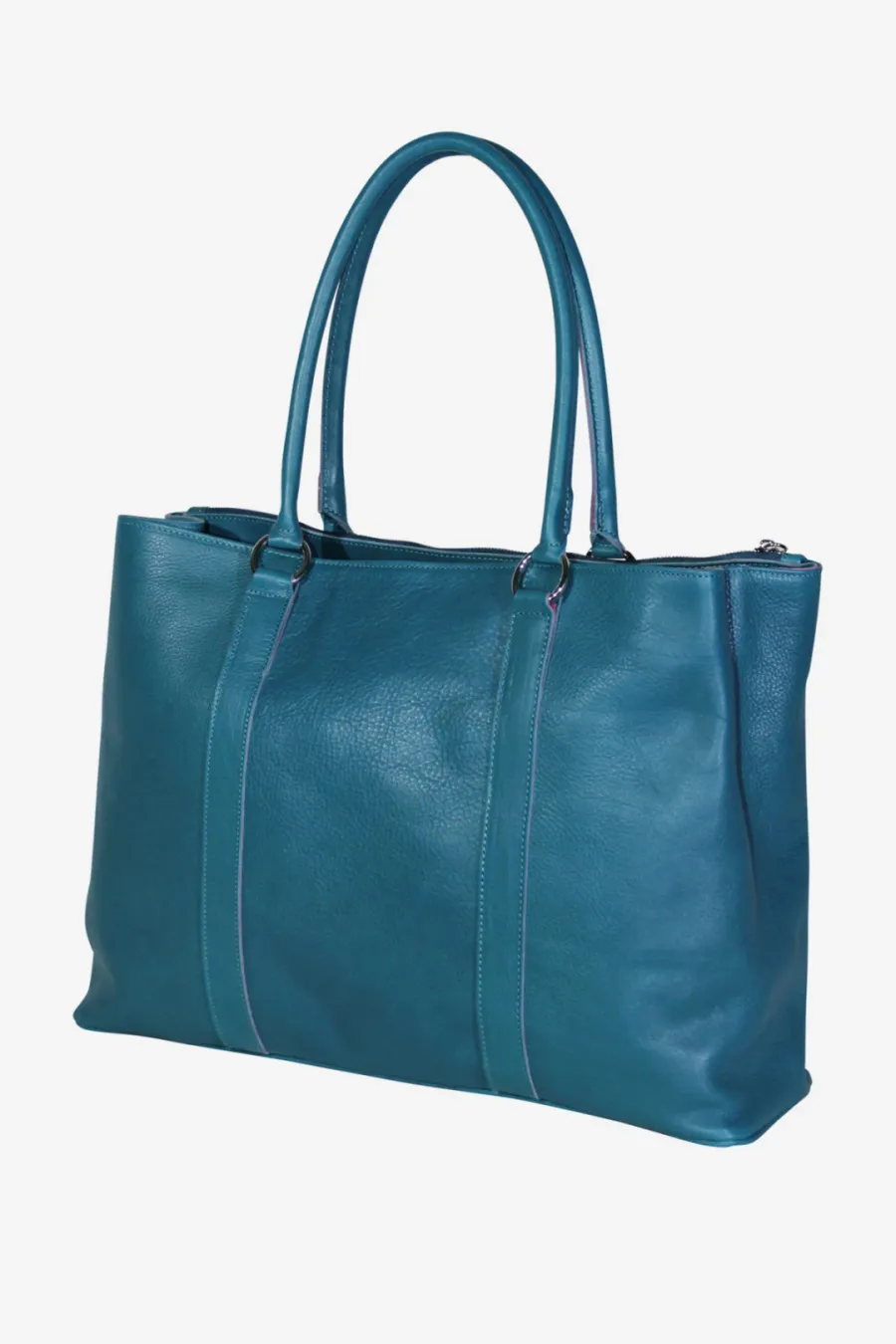 obrazek 1 Elegancka niebieska torebka typu shopper - Terrida