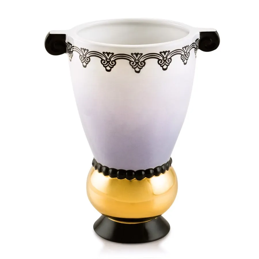 obrazek 1 Ceramiczny wazon z czarnym greckim motywem - Ahura