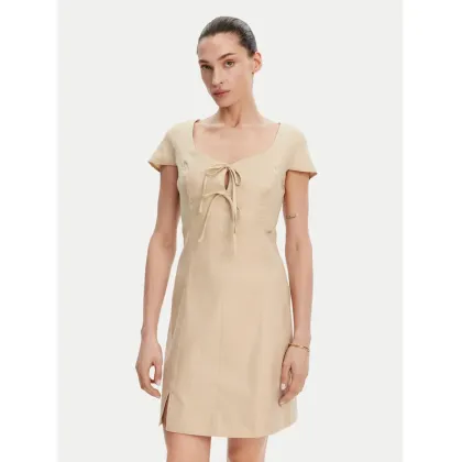 Zdjęcie Guess Sukienka letnia W5GK41 WH5L2 Beżowy Regular Fit