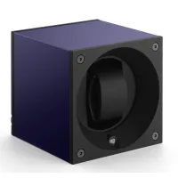 Zdjęcie Ciemnoniebieski aluminiowy rotomat na jeden zegarek