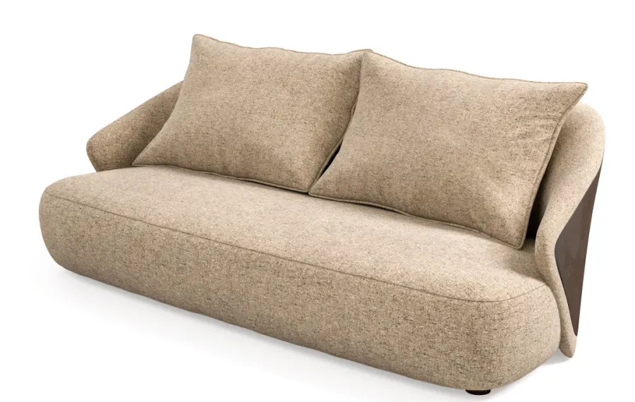 obrazek 2 Wyjątkowa designerska 3-osobowa sofa do salonu