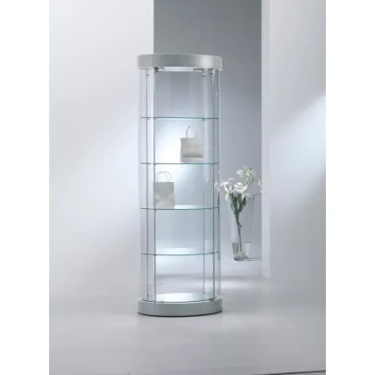 Zdjęcie Elegancka witryna – słupek z owalną podstawą