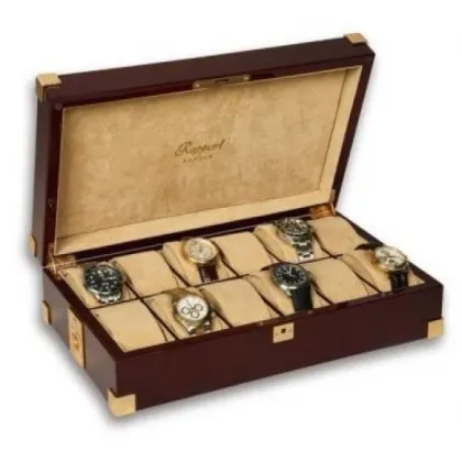 Zdjęcie Stylowe pudełko na zegarki Captains Collector Boxes B266, B267