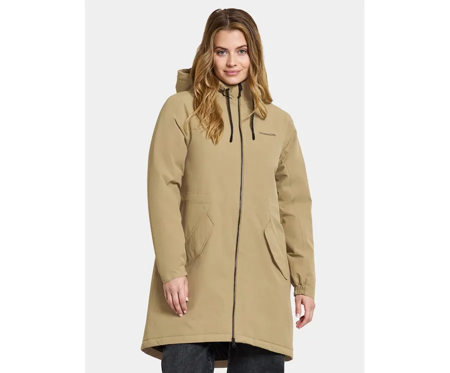 obrazek 1 Didriksons Parka Marta-Lisa Wns Prk 2 504823 Beżowy Regular Fit
