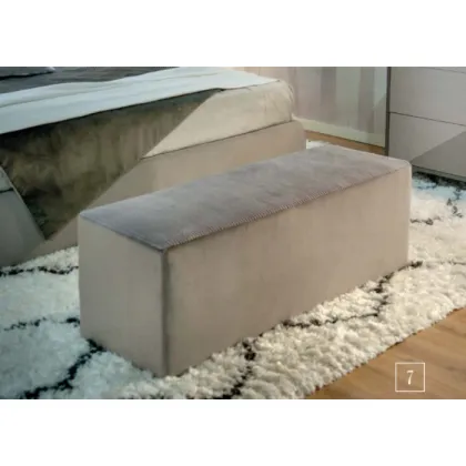 Zdjęcie Wyściełana ławka/pufa z włoskiej manufaktury - Casa + 39
