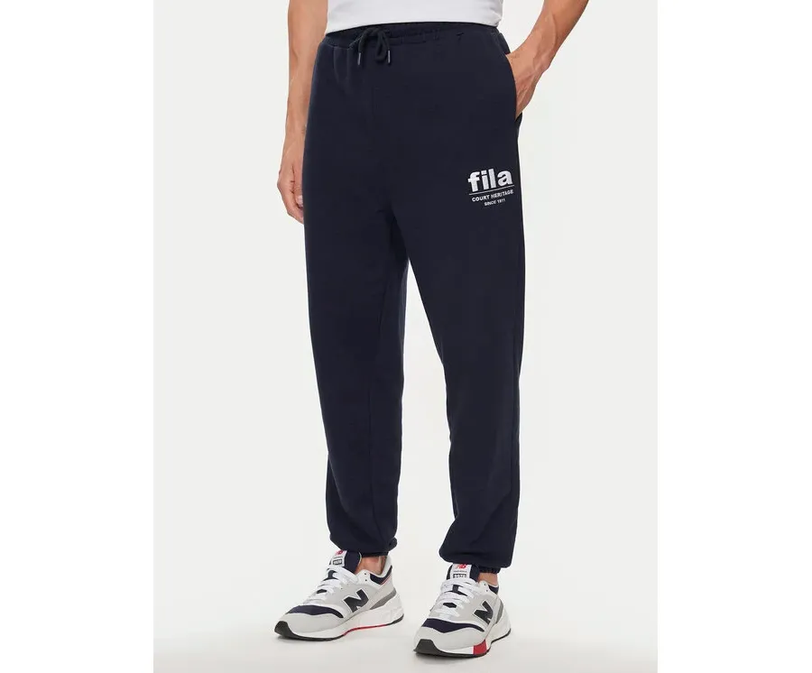 obrazek 1 Fila Spodnie dresowe FAM0647 Granatowy Regular Fit