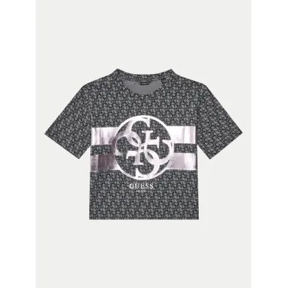 Zdjęcie Guess T-Shirt J5RI04 K6YW4 Czarny Regular Fit