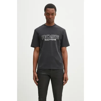Zdjęcie Martine Rose t-shirt bawełniany Classic kolor czarny z nadrukiem 603JE01002D