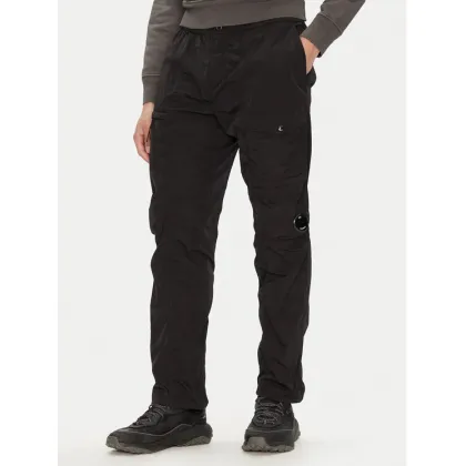 Zdjęcie C.P. Company Spodnie materiałowe 18CMPA063A005904G Czarny Regular Fit