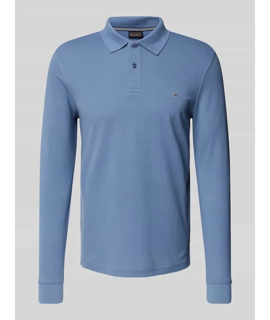 obrazek 1 Koszulka polo o kroju slim fit z wyhaftowanym logo