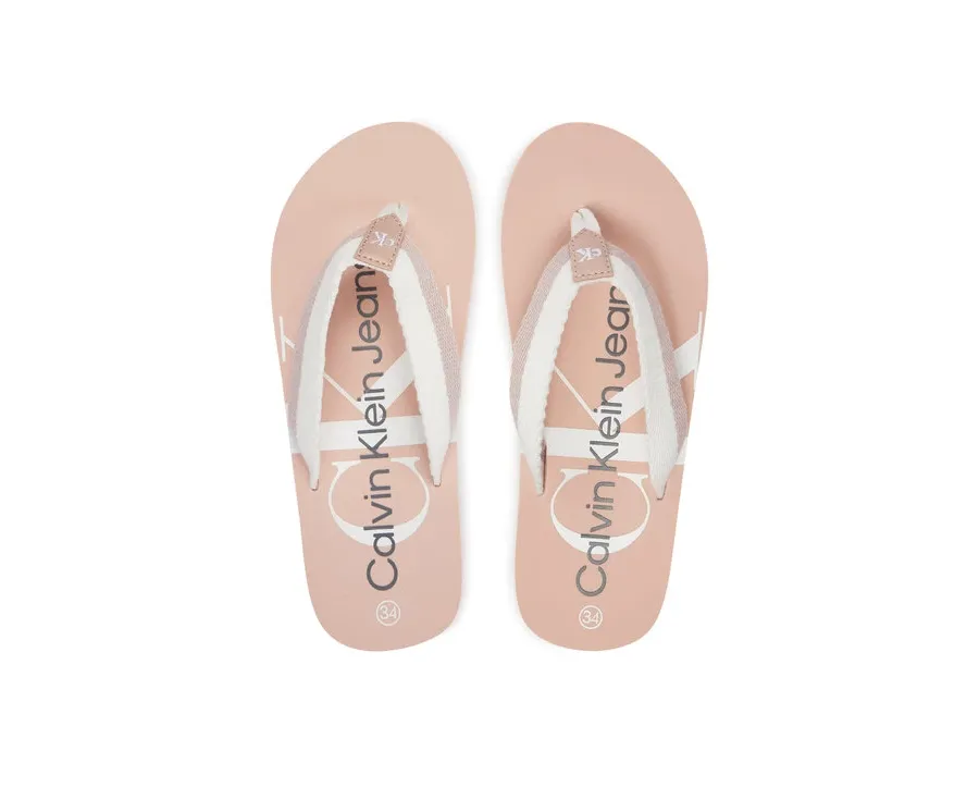 obrazek 1 Calvin Klein Jeans Japonki V3A8-80843-0058 S Różowy