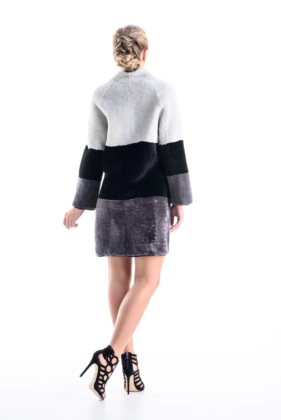 picture 6 Elegant and feminine mouton fur coat - A&A Vesa