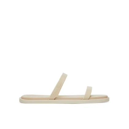 Zdjęcie Calvin Klein Klapki Double Bar Slide - Jelly HW0HW02417 Écru